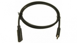FCR72003, USB-C Extension Cable 1m Black, Cliff
