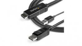 HD2DPMM2M , USB Powered Video Cable, HDMI Plug - DisplayPort Plug, 3840 x 2160, 2m, StarTech