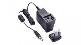PWR-12150-WPEU-S4, AC Power Adapter with Locking Plug, 1.5A, 12V, Moxa