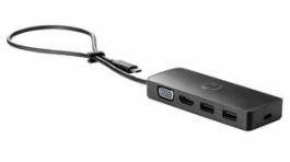 7PJ38AA , USB-C Travel Hub G2 USB-C - HDMI/VGA/2x USB 3.0, HP