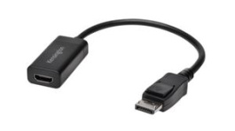 K33984WW, Adapter, DisplayPort Plug - HDMI Socket, Kensington