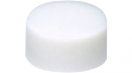 AT496B, Push-button Cap 7.5 x 4 mm, white, NKK Switches (NIKKAI, Nihon)