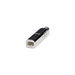 C8319-04BMSSW0R, Штекер USB тип B 4P, Hsuan Mao (HSM)