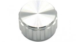 RND 210-00340, Aluminium Knob, silver, 6.4 mm, RND Components