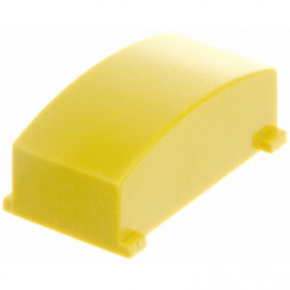1630004, Колпачок желтый 12.3 x 6.3 mm 12.3 x 6.3 x 4.8 mm, MEC