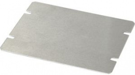 1434-54, Bottom Mounting Plate 127x1x102mm Aluminium, Hammond