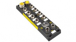 112095-5115, Sensor Distributor 2x M12, Socket, 4-Pole, D-Coded/8x M12, Socket, 5-Pole, A-Cod, Molex