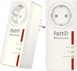 20002525, Начальный комплект FRITZ!Powerline 520E 1x 10/100/1000 500 Mbps, AVM