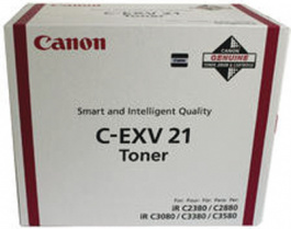 0454B002, Тонер-картридж C-EXV 21 малиновый, CANON