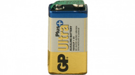 1604AUP-B10/6LF22/9V ULTRA PLUS, Primary battery 9 V, 6LF22, GP Batteries