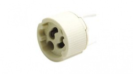 141203, Lamp Holder GX10 Wires 2A White, Bailey