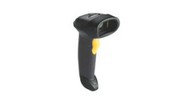 LS2208-1AZU0100ZR, Barcode Scanner, 1D Linear Code, 0 ... 638 mm, PS/2/RS232/USB, Cable, White, Zebra