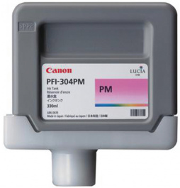 PFI-306PM, Картридж с чернилами PFI-304PM цвет Photo Magenta (малиновый), CANON