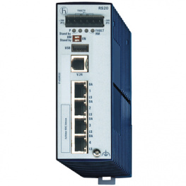 RS20-0400T1T1SDAE, Industrial Ethernet Switch 4x 10/100 RJ45, Hirschmann