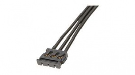 36920-0300, Pico-EZmate Receptacle Cable Assembly, 1.2mm Pitch, 50mm, Black, Molex