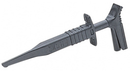 MINIGRIP-XA BLACK, Предохранительный зажим ø 4 mm черный, Staubli (former Multi-Contact )