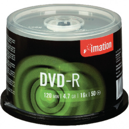 21980, DVD-R 4.7 GB 50 штук на шпинделе, Imation