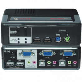 2SVPUA10-202, SwitchView MM1 2-port VGA USB PS/2, Avocent