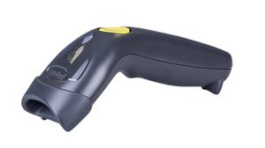 LS1203-CR10007R, Barcode Scanner, 1D Linear Code, 0 ... 215 mm, PS/2/RS232/USB, Cable, Black, Zebra