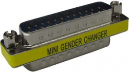 RND 205-00854, D-Sub Gender Changer, Male / Male, 25 Poles, RND Connect