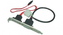 ISO704P, SATA cable data + power, bracket 30 cm, Maxxtro