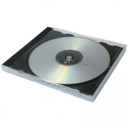 MX-295-10, CD Jewel Case 10Stk.,черно-прозрачный, Maxxtro