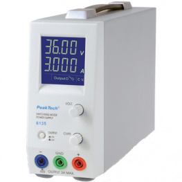 P6135, Лабораторный источник питания Выходные характеристики=1 100 W, PeakTech