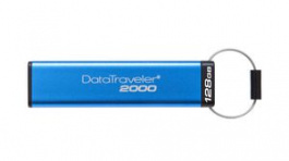 DT2000/128GB, USB Stick, DataTraveler 2000, 128GB, USB 3.1, Blue, Kingston