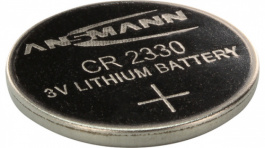 1516-0009, Lithium Button Cell Battery,  Lithium Manganese Dioxide, 3 V, Ansmann
