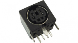 TM 0508 A/3, Mini DIN PCB Socket TM 0508 3 PCB Pins, Lumberg Connect