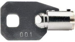 AT4152-001, Tubular Key for NKK CKL Series Keylock Switches, NKK Switches (NIKKAI, Nihon)