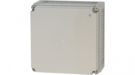 CI44E-200-RAL7032, Insulated enclosure 375 x 375 x 225 mm pebble grey RAL 7032 Polycarbonate IP 65, Eaton