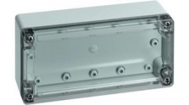 10100601, Plastic Enclosure Without Knockout, 162 x 82 x 55 mm, ABS, IP66/67, Grey, Spelsberg