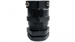RND 465-00822, Cable Gland with Clamp 13 ... 18mm Polyamide PG21 Black, RND Components