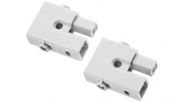 AC 162 STS/ 2 LED GREY, Hermaphroditic connector 2P, Adels Contact