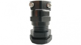 RND 465-00834, Cable Gland with Clamp, M18 x 1.5, Polyamide, Black, IP68, RND Components