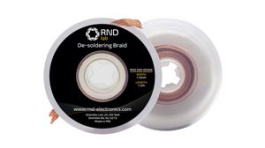RND 560-00266, Desoldering Braid, Copper, 1.5mm x 1.5m, RND Lab