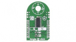 MIKROE-2755, Angle 3 Click Magnetic Angle Sensor Module 5V, MikroElektronika