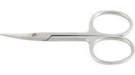 365, High Precision Scissors - Round Tips, Curved Blade Stainless Steel 90mm, Ideal-Tek