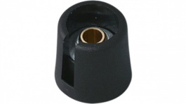 A3016069, Control knob with recess black 16 mm, OKW