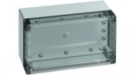 10150801, Plastic Enclosure Without Knockout, 202 x 122 x 90 mm, ABS, IP66/67, Grey, Spelsberg