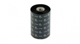 02100BK10245, Print Ribbon, Wax, 450m x 102mm, Black, Zebra