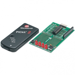 DV164120, Начальный набор Flash PICkit2, Microchip