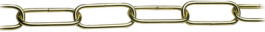 120711017, Decorative chain round, brass 2.0 mm, Campbell