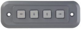 4K0411, Клавиатуa с защитой от умышленного повреждения 4-элементная клавиатура (вверх/вниз/влево/вправо), Storm Interface
