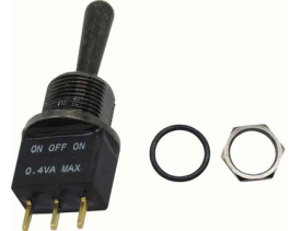RND 210-00477, Тумблер ON-OFF-ON 1CO IP67, RND Components
