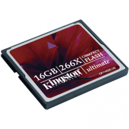 CF/16GB-U2, CF card Ultimate 266x 16 GB, Kingston