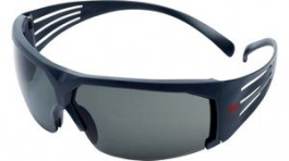 SF611AS-EU, SecureFit Safety Glasses Anti-Scratch Grey Optical class-1 99.9%, 3M