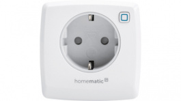 140666, Homematic IP pluggable switch and meter 868.3 MHz white 70 x 70 x 39 mm, eQ-3