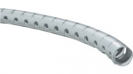 HWPP20-PP-GY (25) [25 м], Cable Cover, 20 mm, Polypropylene, Grey, 25 m, HellermannTyton